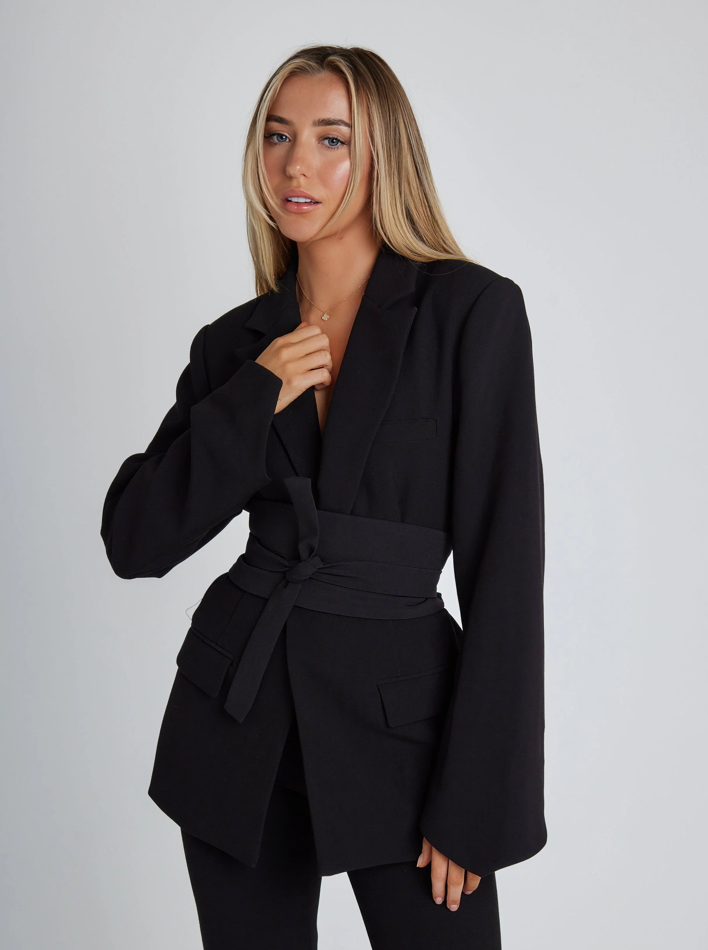 Aimee | BLAZER MET BELT