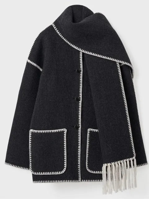 Yarzio Scarf Coat