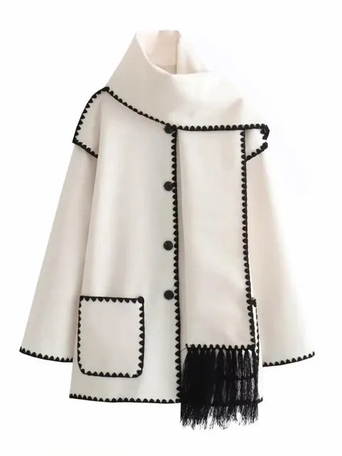 Yarzio Scarf Coat