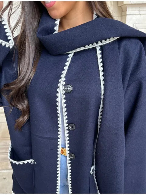 Yarzio Scarf Coat