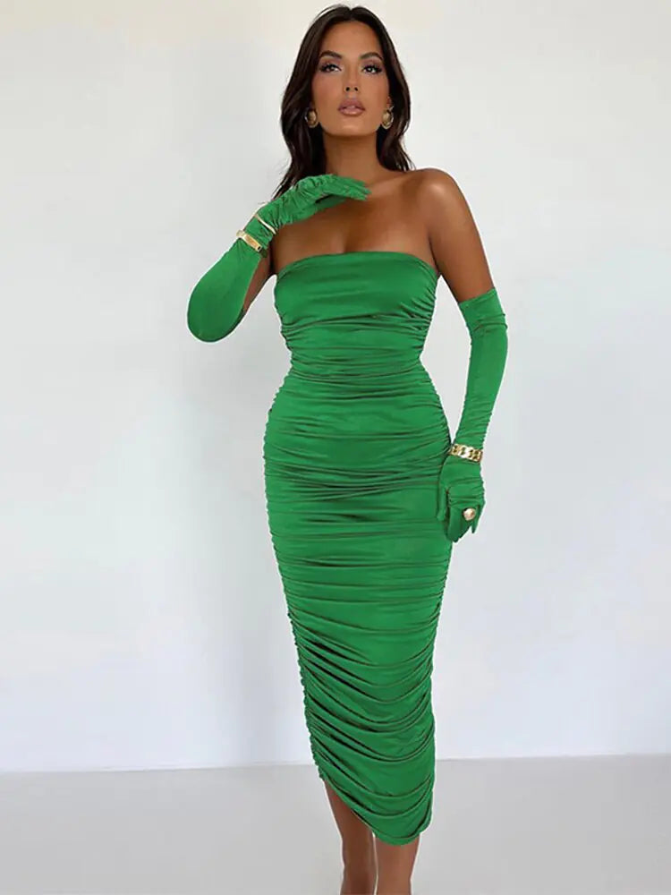 Yarzio Strapless Backless Tight Dress